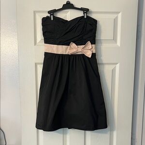 Vera Mont Black and Cream Dress